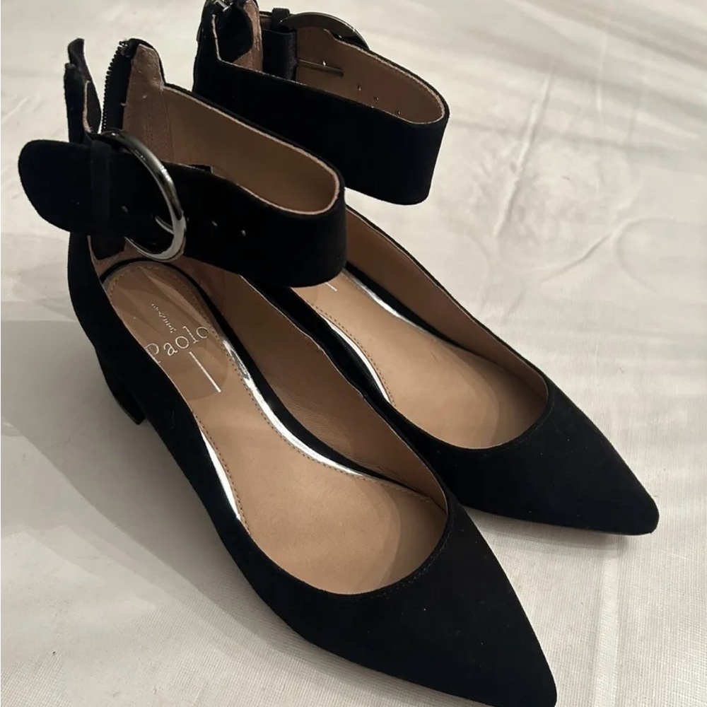 Linea Paolo Corwyn Ankle Strap Pump Size 6